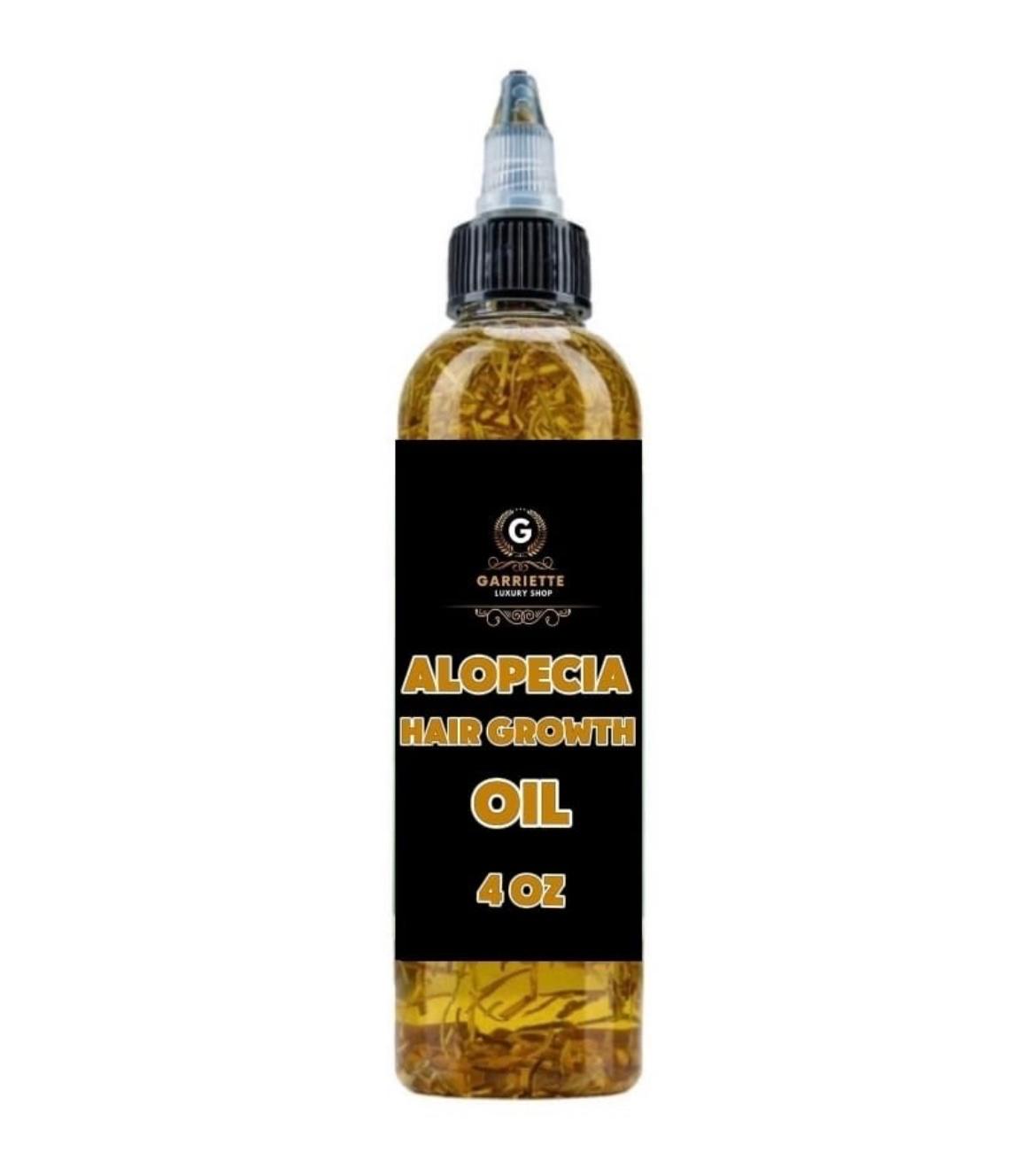 Alopecia hair growth oil