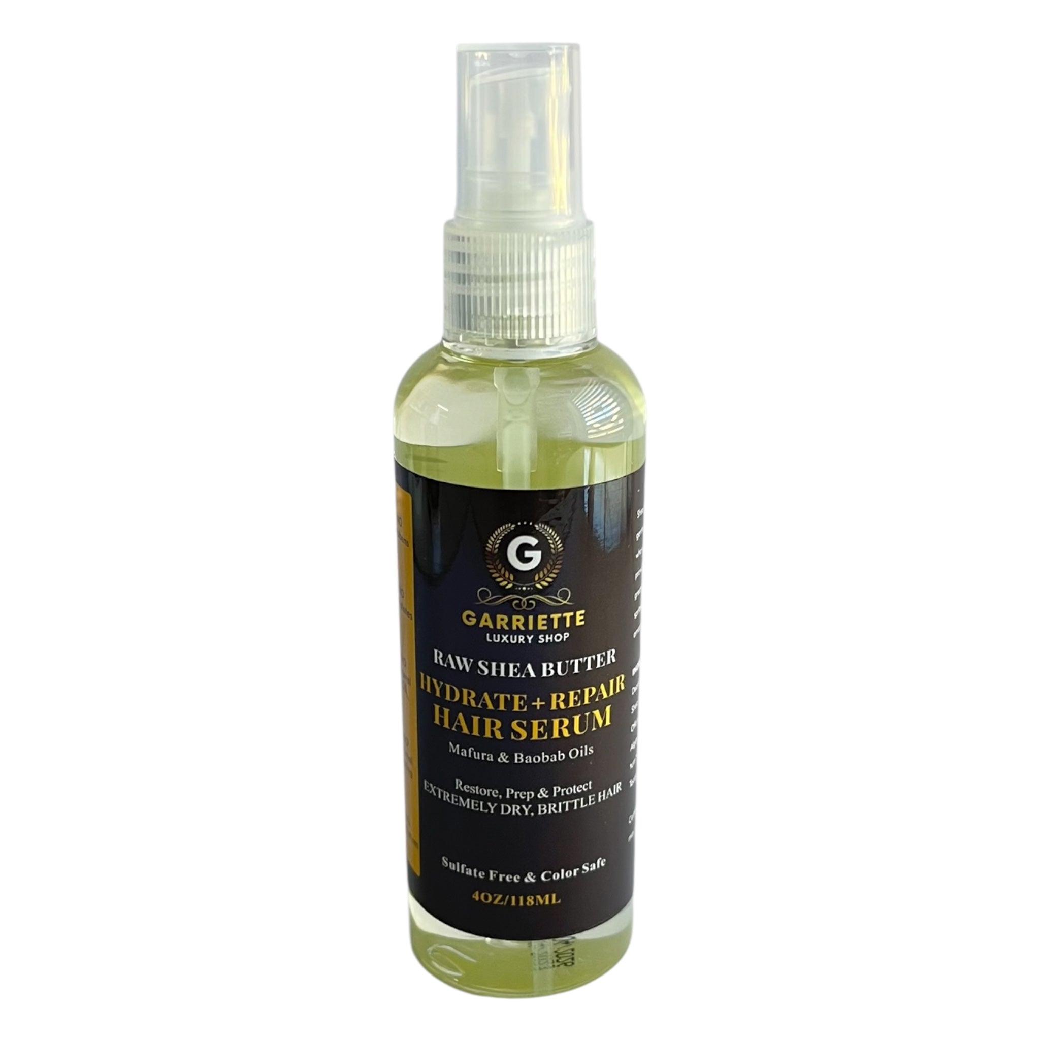 Raw Shea Butter Hydrate +Repair HAIR SERUM
